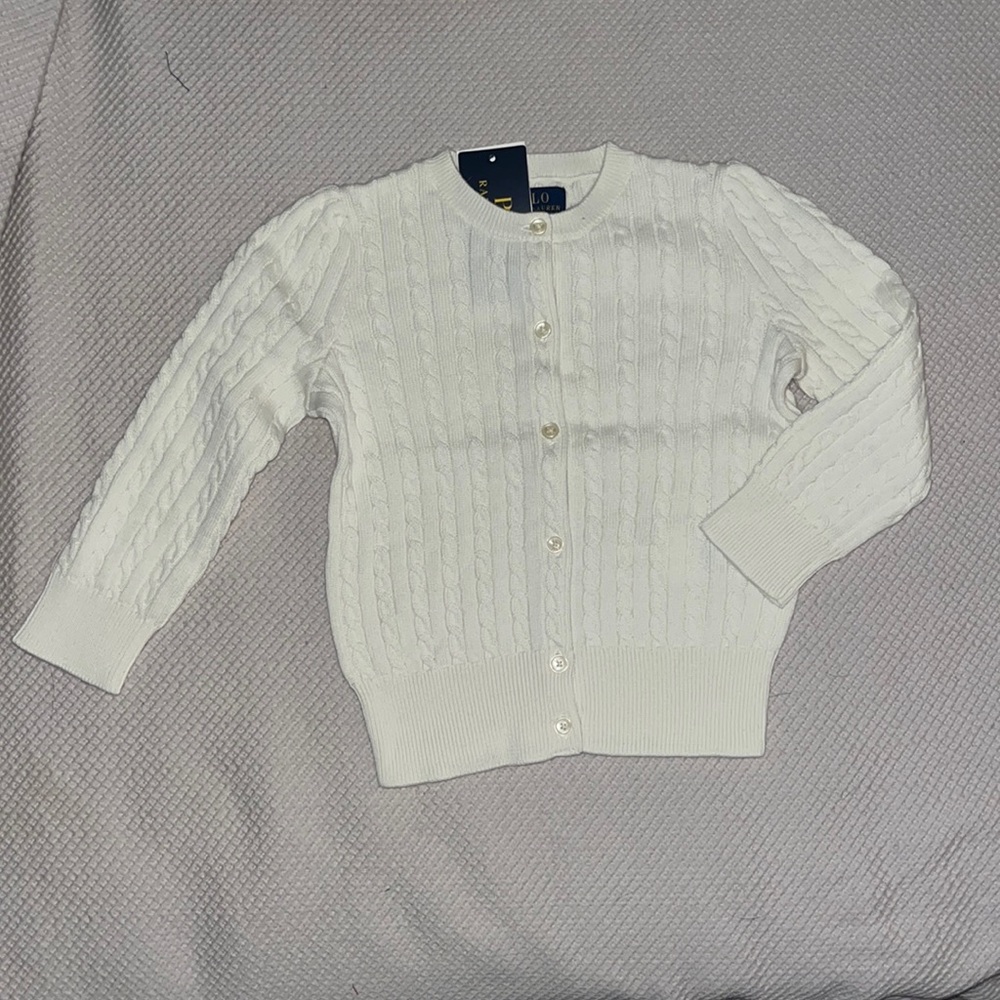 Girl’s Cable Knit Sweater